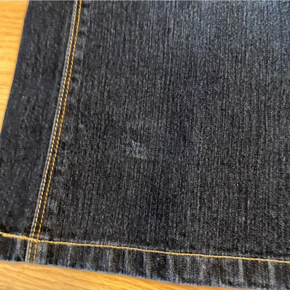Jacob connexion mid rise bootcut jeans size 28 flare denim patch pockets Y2K - Picture 13 of 14